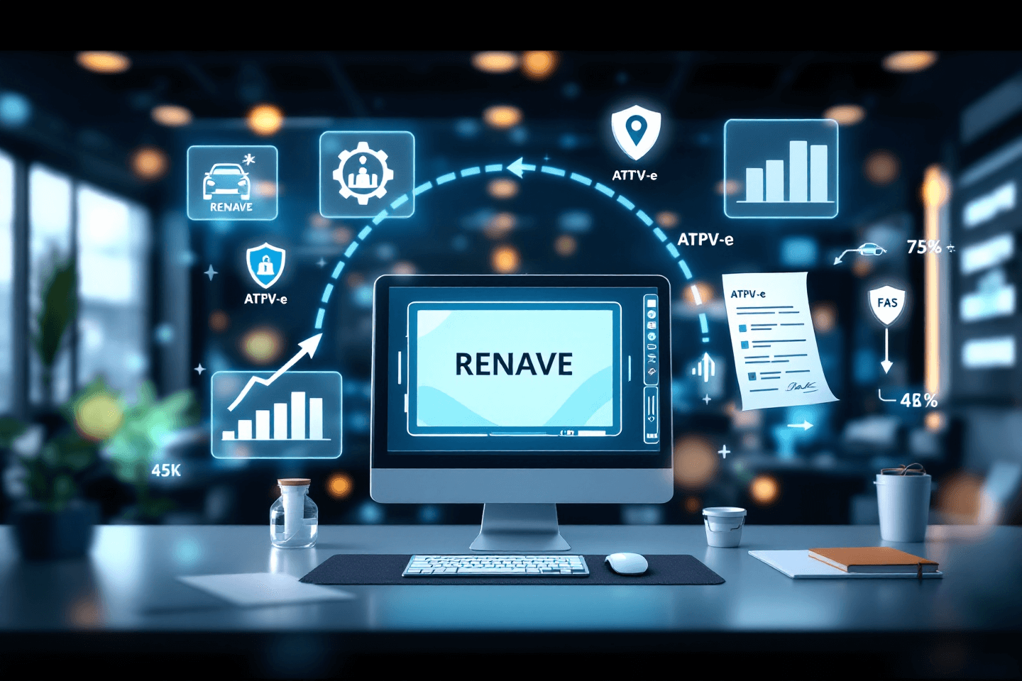 Transferência de veículos simplificada com o RENAVE